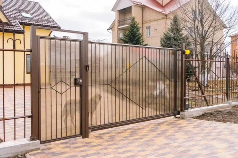 купить-кованые-ворота-с-калиткой-киев